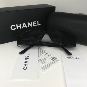 Authentic Used Chanel Camellia Sunglasses 5111